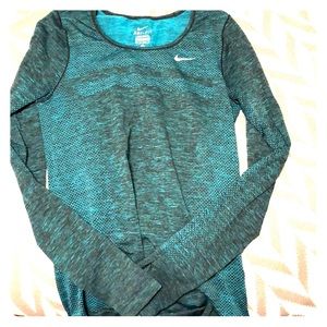 Nike dri fit knit long  sleeve